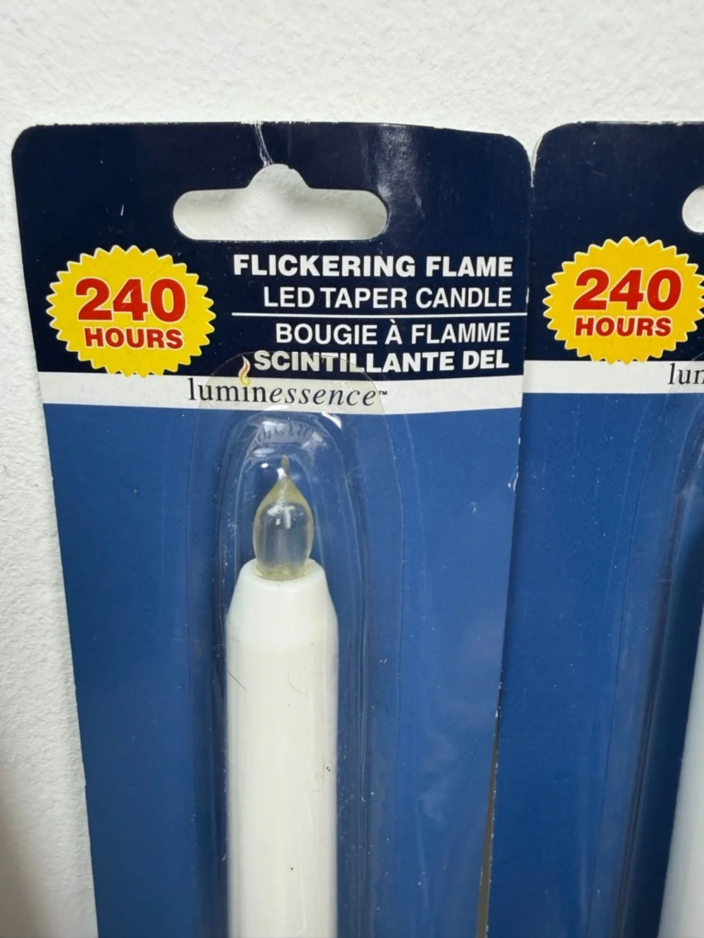 Luminessence SevenFlameless LED Taper Candles,10-1/2” **USA SELLER*FAST SHIPPING